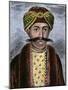 Suraja Dowlah, Nawab of Bengal Who Imprisoned 46 Englishmen in Black Hole of Calcutta, 1756-null-Mounted Giclee Print