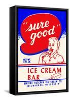 Sure Good Ice Cream Bar-null-Framed Stretched Canvas