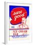 Sure Good Ice Cream Bar-null-Framed Art Print