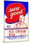 Sure Good Ice Cream Bar-null-Mounted Art Print