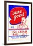 Sure Good Ice Cream Bar-null-Framed Art Print