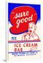 Sure Good Ice Cream Bar-null-Framed Art Print