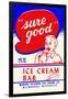 Sure Good Ice Cream Bar-null-Framed Art Print