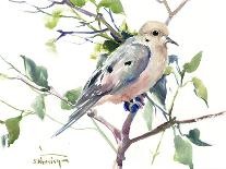 Ruby Throated Hummingbird-Suren Nersisyan-Art Print