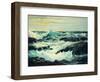 Surf and Headlands-Frederick Judd Waugh-Framed Giclee Print