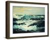 Surf and Headlands-Frederick Judd Waugh-Framed Giclee Print