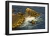 Surf and Rocks, Rocky Creek Area, Big Sur, California, USA-Michel Hersen-Framed Photographic Print