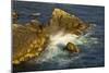 Surf and Rocks, Rocky Creek Area, Big Sur, California, USA-Michel Hersen-Mounted Photographic Print