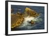 Surf and Rocks, Rocky Creek Area, Big Sur, California, USA-Michel Hersen-Framed Photographic Print