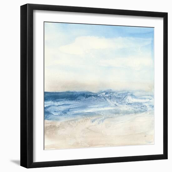 Surf and Sand-null-Framed Art Print