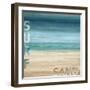 Surf and Sand-Luke Wilson-Framed Art Print