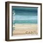 Surf and Sand-Luke Wilson-Framed Art Print