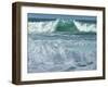 Surf and Sea Foam-Lesley Dabson-Framed Giclee Print