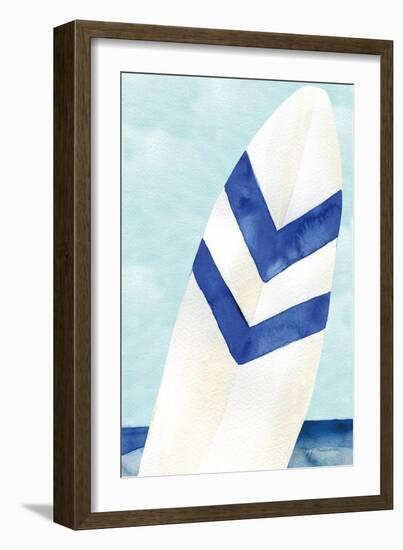 Surf and Sun II-Mercedes Lopez Charro-Framed Art Print