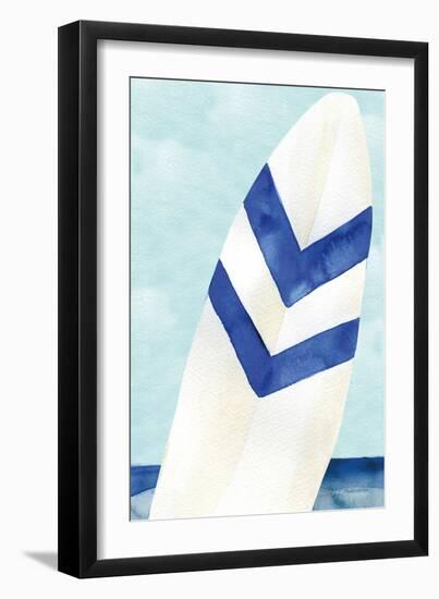 Surf and Sun II-Mercedes Lopez Charro-Framed Art Print