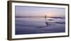 Surf Angler on the Beach, Evening Mood, Praia D'El Rey-Axel Schmies-Framed Photographic Print