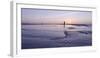 Surf Angler on the Beach, Evening Mood, Praia D'El Rey-Axel Schmies-Framed Photographic Print