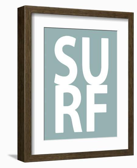 Surf Aqua-Jamie MacDowell-Framed Art Print