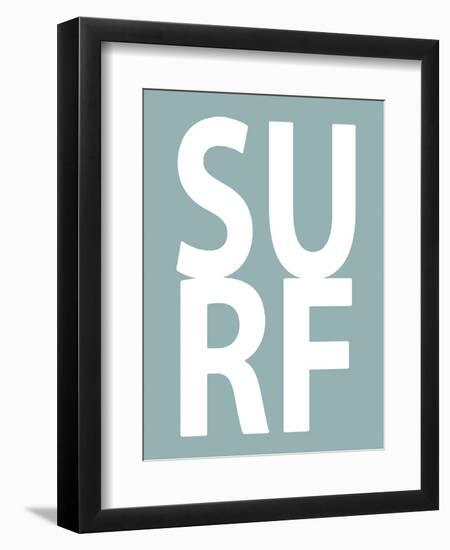 Surf Aqua-Jamie MacDowell-Framed Art Print