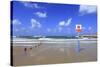 Surf Area on the Beach near Tel Aviv Marina.-Stefano Amantini-Stretched Canvas