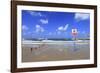 Surf Area on the Beach near Tel Aviv Marina.-Stefano Amantini-Framed Photographic Print