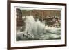 Surf at Avalon, Catalina, California-null-Framed Art Print