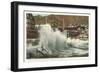 Surf at Avalon, Catalina, California-null-Framed Art Print