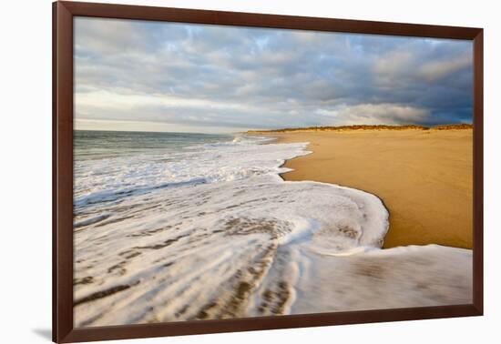 Surf at Coast Guard Beach in the Cape Cod National Seashore in Eastham, Massachusetts-Jerry and Marcy Monkman-Framed Photographic Print