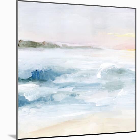 Surf at Dawn I-Grace Popp-Mounted Art Print