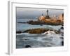 Surf at Playa Los Artistas, Wulff Castel and Resort Hotels, Vina Del Mar, Chile-Scott T^ Smith-Framed Photographic Print