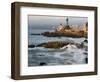 Surf at Playa Los Artistas, Wulff Castel and Resort Hotels, Vina Del Mar, Chile-Scott T^ Smith-Framed Photographic Print