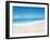 Surf at Seashore And Blue Sky in Background-null-Framed Photographic Print