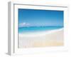 Surf at Seashore And Blue Sky in Background-null-Framed Photographic Print