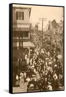 Surf Avenue, Coney Island, New York-null-Framed Stretched Canvas