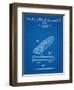 Surf Board Patent-null-Framed Art Print