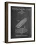 Surf Board Patent-null-Framed Art Print