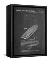 Surf Board Patent-null-Framed Stretched Canvas