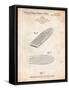 Surf Board Patent-Cole Borders-Framed Stretched Canvas