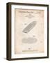 Surf Board Patent-Cole Borders-Framed Art Print