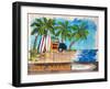 Surf Boards-Julie DeRice-Framed Art Print