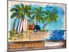 Surf Boards-Julie DeRice-Mounted Art Print