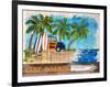 Surf Boards-Julie DeRice-Framed Art Print