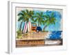 Surf Boards-Julie DeRice-Framed Art Print