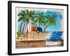 Surf Boards-Julie DeRice-Framed Art Print