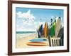 Surf Boards-Scott Westmoreland-Framed Art Print