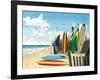 Surf Boards-Scott Westmoreland-Framed Art Print