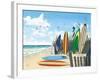 Surf Boards-Scott Westmoreland-Framed Art Print