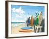 Surf Boards-Scott Westmoreland-Framed Art Print