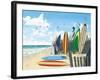 Surf Boards-Scott Westmoreland-Framed Art Print