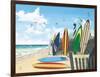 Surf Boards-Scott Westmoreland-Framed Art Print